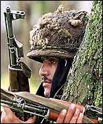Indian troops