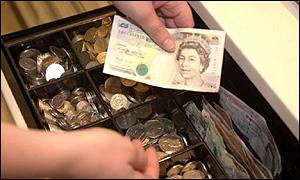 A cash register