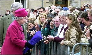 Queen in Portree
