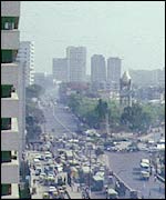 Dhaka skyline