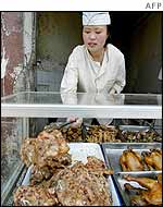 Meat stall