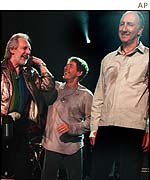 The Who: Entwistle [L], Daltrey [C] and Townshend