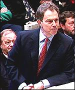 Tony Blair at Prime Minister's Question Time