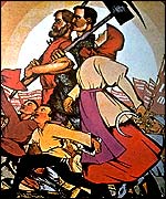 Soviet poster
