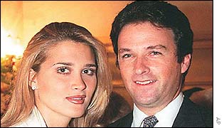Richard Boulton and his wife Marena Bencomo 