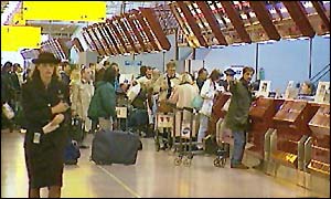Airport check-in