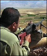 Iraqi Kurd fighter