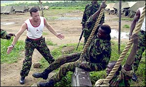 Training recruits