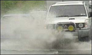 The Met Office issued severe weather warnings