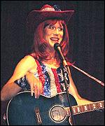 Tina C performs 