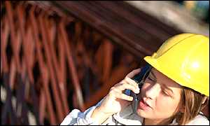 Woman at work