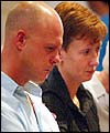 Parents Kevin and Nicola Wells