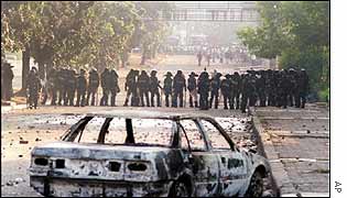 Aftermath of Jakarta riots