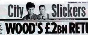 The Daily Mirror's City Slickers column