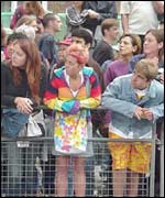 Festival spectators