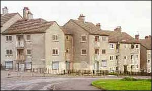 Easterhouse estate - (Image supplied by christiansocialist.org)