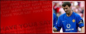 Roy Keane sees red against Sunderland