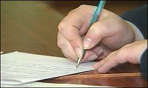 Signing