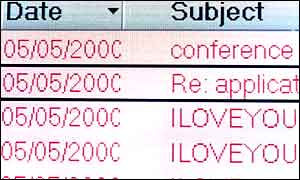 ILOVEYOU virus
