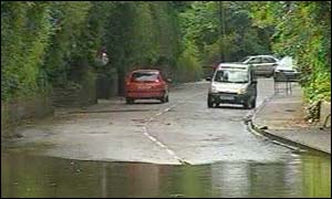 Large puddle