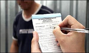 Issuing a fine