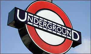 Tube sign