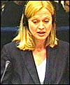 Rowland testified at the Hague