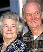 A pensioner couple