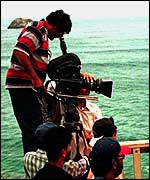 Filming 