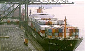Container ship