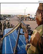 Rebel in Bouake