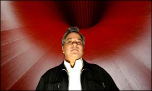 Sculptor Anish Kapoor at London's Tate Modern