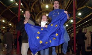 Voters in Dublin