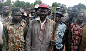 Lendu villagers