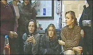 Hostages shown on Russia's NTV