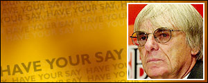 Bernie Ecclestone will have a large say on the plans to shake up Formula One