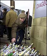Whisky protest 