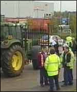 tesco protest