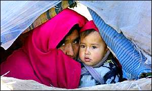 Afghan refugees 
