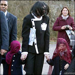 Michael Jackson and children
