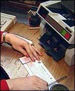 A bank worker