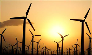 Wind farm graphic