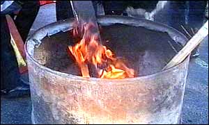 Picket brazier