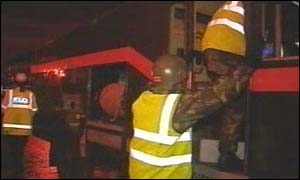 Fire crew
