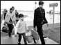 Refugees arrive at Stanstead