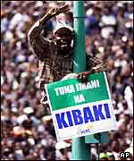 Excited supporter