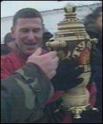Football prize cup