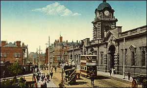 Tram in Nottingham