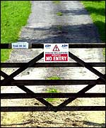 Farm gate