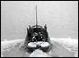 Dungeness lifeboat being launched into water